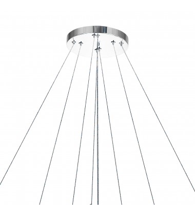 Madeline LED Chandelier With Chrome Finish (1044P32-601-R-3C) - CWI  Madeline LED Chandelier With Chrome Finish (1044P32-601-R-3C) - CWI
