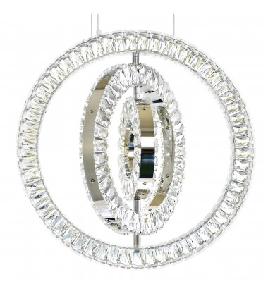  Celina LED Chandelier With Chrome Finish (1046P20-3-601) - CWI