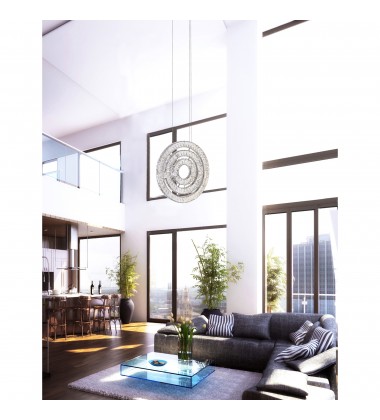  Celina LED Chandelier With Chrome Finish (1046P20-3-601) - CWI