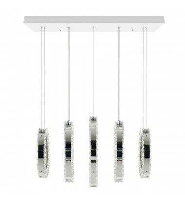 Celina LED Chandelier With Chrome Finish (1046P26-5-601-RC) - CWI