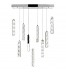 Celina LED Chandelier With Chrome Finish (1046P32-9-601-RC) - CWI