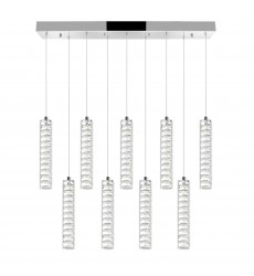  Celina LED Chandelier With Chrome Finish (1046P32-9-601-RC) - CWI