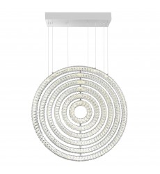  Celina LED Chandelier With Chrome Finish (1046P37-6-601) - CWI