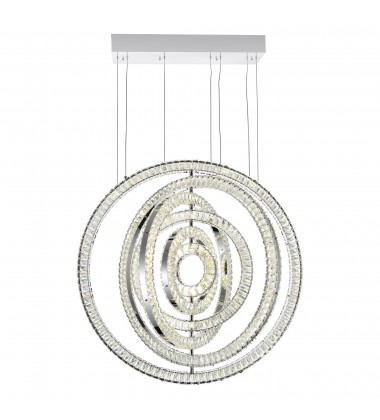  Celina LED Chandelier With Chrome Finish (1046P37-6-601) - CWI