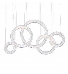  Celina LED Chandelier With Chrome Finish (1046P43-5-601-RC) - CWI