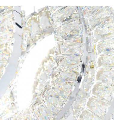 Celina LED Chandelier With Chrome Finish (1046P43-5-601-RC) - CWI