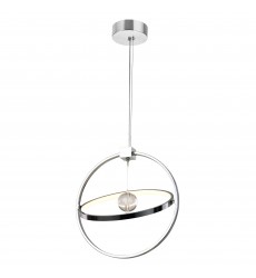  Colette LED Chandelier With Chrome Finish (1054P17-601) - CWI