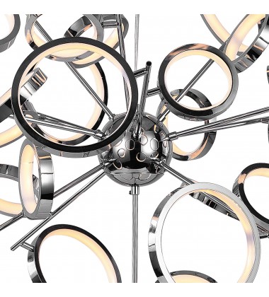 Colette LED Chandelier With Chrome Finish (1054P31-601) - CWI