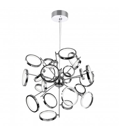  Colette LED Chandelier With Chrome Finish (1054P31-601) - CWI