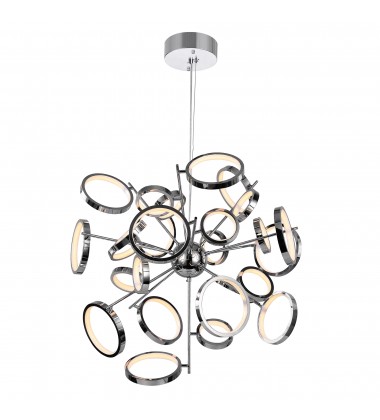  Colette LED Chandelier With Chrome Finish (1054P31-601) - CWI