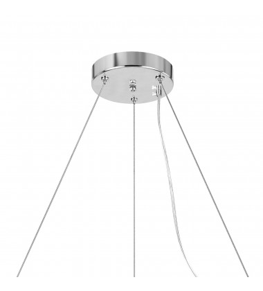  Veronique 8 Light Chandelier With Chrome Finish (1057P24-8-601) - CWI