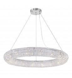  Veronique 16 Light Chandelier With Chrome Finish (1057P40-16-601) - CWI