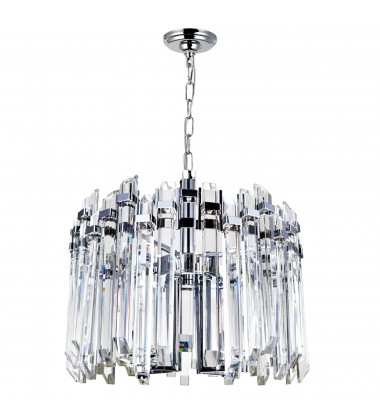  Henrietta 4 Light Chandelier With Chrome Finish (1065P16-4-601) - CWI