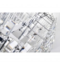  Henrietta 8 Light Chandelier With Chrome Finish (1065P33-8-601-RC) - CWI