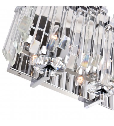 Henrietta 3 Light Wall Sconce With Chrome Finish (1065W21-3-601) - CWI Henrietta 3 Light Wall Sconce With Chrome Finish (1065W21-3-601) - CWI