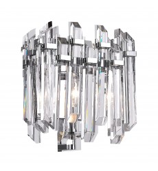  Henrietta 1 Light Wall Sconce With Chrome Finish (1065W8-1-601) - CWI