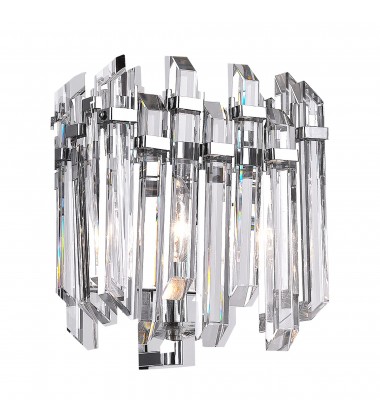  Henrietta 1 Light Wall Sconce With Chrome Finish (1065W8-1-601) - CWI