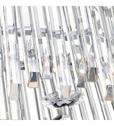  Henrietta 1 Light Wall Sconce With Chrome Finish (1065W8-1-601) - CWI