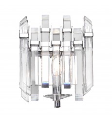  Henrietta 1 Light Wall Sconce With Chrome Finish (1065W8-1-601) - CWI