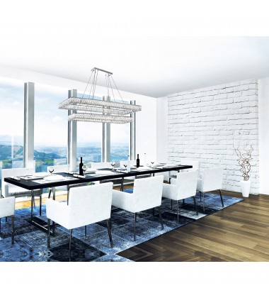 Felicity LED Chandelier With Chrome Finish (1084P52-601-RC-2C) - CWI Felicity LED Chandelier With Chrome Finish (1084P52-601-RC-2C) - CWI