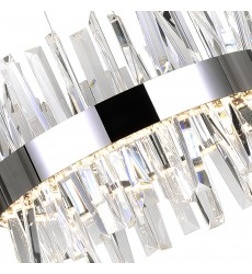  Faye LED Chandelier With Chrome Finish (1086P18-601) - CWI
