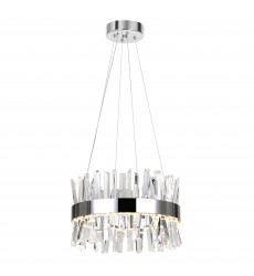  Faye LED Chandelier With Chrome Finish (1086P18-601) - CWI
