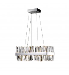  Faye LED Chandelier With Chrome Finish (1086P26-601-RC) - CWI