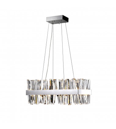  Faye LED Chandelier With Chrome Finish (1086P26-601-RC) - CWI