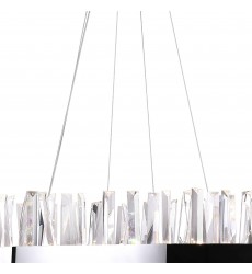  Faye LED Chandelier With Chrome Finish (1086P32-601-O) - CWI