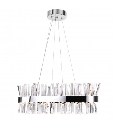  Faye LED Chandelier With Chrome Finish (1086P32-601-O) - CWI