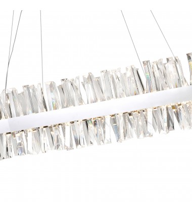  Faye LED Chandelier With Chrome Finish (1086P50-601-RC) - CWI