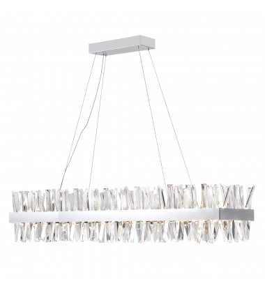  Faye LED Chandelier With Chrome Finish (1086P50-601-RC) - CWI