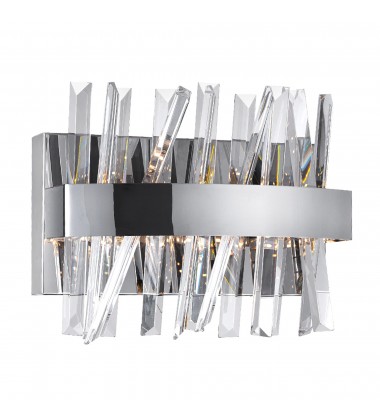  Faye LED Wall Sconce With Chrome Finish (1086W12-601) - CWI
