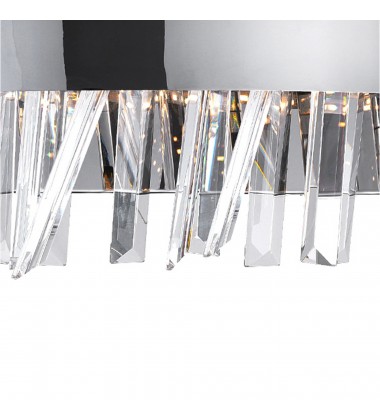 Faye LED Wall Sconce With Chrome Finish (1086W18-601) - CWI Faye LED Wall Sconce With Chrome Finish (1086W18-601) - CWI