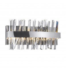  Faye LED Wall Sconce With Chrome Finish (1086W18-601) - CWI