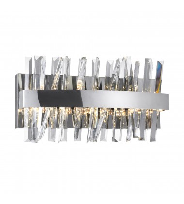  Faye LED Wall Sconce With Chrome Finish (1086W18-601) - CWI