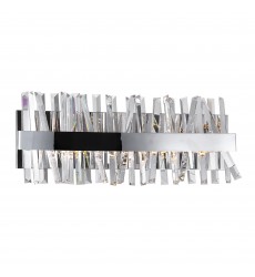  Faye LED Wall Sconce With Chrome Finish (1086W24-601) - CWI