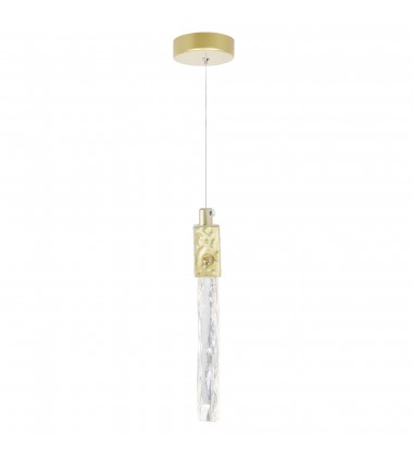  Carolina LED Pendant With Gold Leaf Finish (1090P6-1-620) - CWI