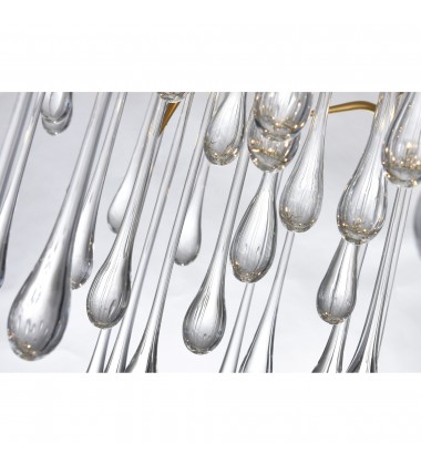 Anita 12 Light Chandelier With Gold Leaf Finish (1094P43-12-620) - CWI Anita 12 Light Chandelier With Gold Leaf Finish (1094P43-12-620) - CWI