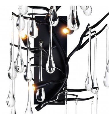  Anita 3 Light Wall Sconce With Black Finish (1094W11-3-101) - CWI