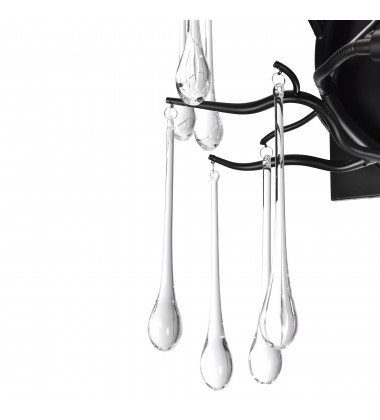  Anita 3 Light Wall Sconce With Black Finish (1094W11-3-101) - CWI