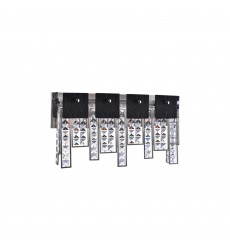  Glacier 3 Light Vanity Light With Polished Nickel Finish (1099W17-3-613) - CWI