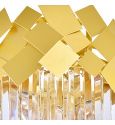  Panache 10 Light Down Chandelier With Medallion Gold Finish (1100P24-10-169) - CWI