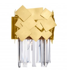  Panache 1 Light Wall Light With Medallion Gold Finish (1100W10-1-169) - CWI