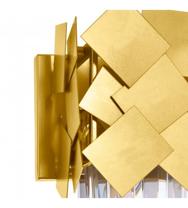  Panache 1 Light Wall Light With Medallion Gold Finish (1100W10-1-169) - CWI