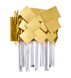  Panache 1 Light Wall Light With Medallion Gold Finish (1100W10-1-169) - CWI