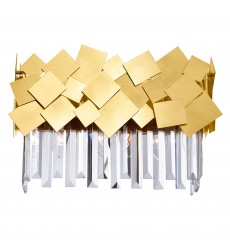  Panache 3 Light Vanity Light With Medallion Gold Finish (1100W18-3-169) - CWI