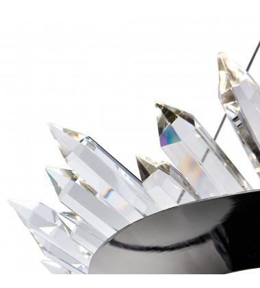 Arctic Queen LED Up Chandelier With Polished Nickel Finish (1108P24-613) - CWI Arctic Queen LED Up Chandelier With Polished Nickel Finish (1108P24-613) - CWI