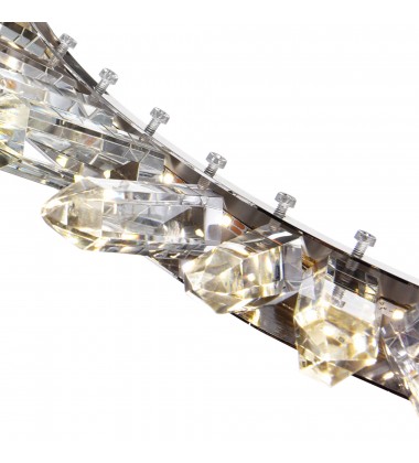 Arctic Queen LED Up Chandelier With Polished Nickel Finish (1108P24-613) - CWI Arctic Queen LED Up Chandelier With Polished Nickel Finish (1108P24-613) - CWI