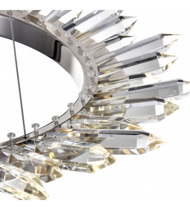  Arctic Queen LED Up Chandelier With Polished Nickel Finish (1108P32-613) - CWI